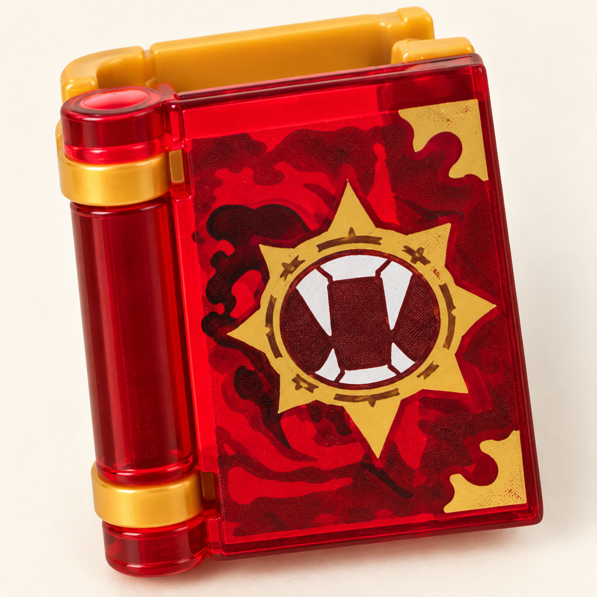Printed fantasy cover emblems — Magic Book MOC Accessory Set — 12 Books