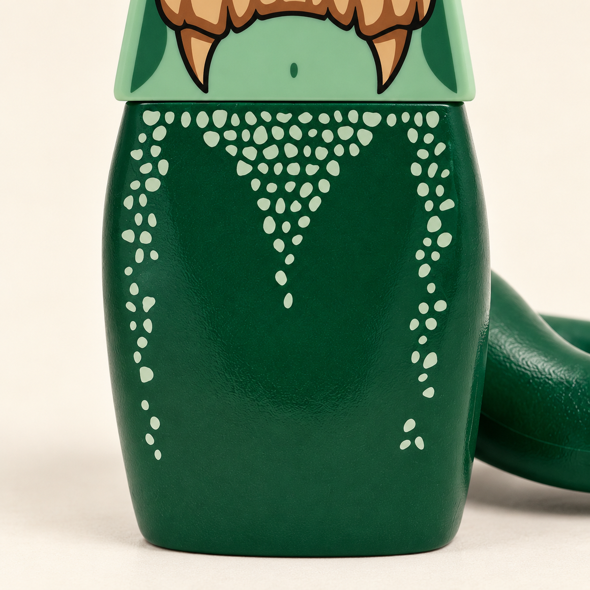 Printed tail scales — Green Snake-Haired Gorgon MOC Minifigure