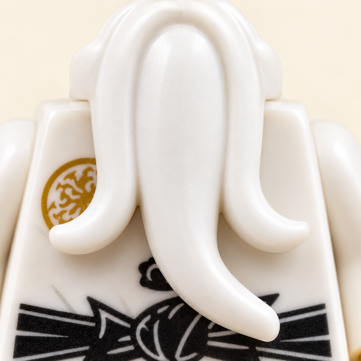 Master beard sculpting — Ninja Warriors & Master MOC Minifigure Set — 7 Figures