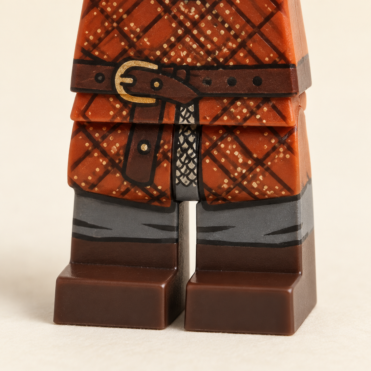 Printed boots and lower outfit — Wolf Guard MOC Minifigure Army Set