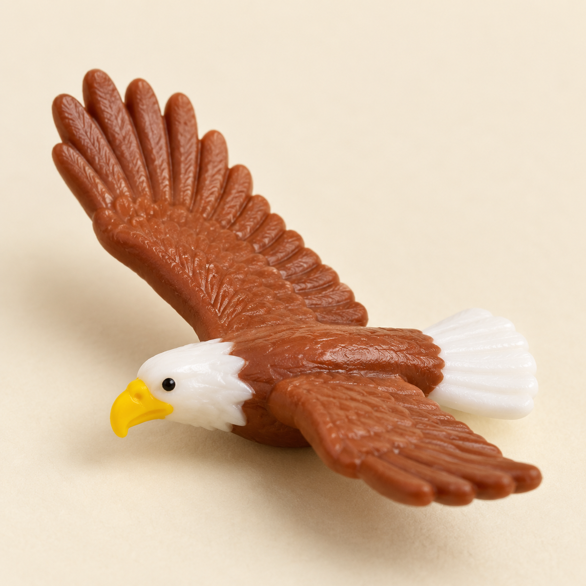 Brown eagle figure — Animal Figures & Scene Accessories MOC Pack — 59 Pieces