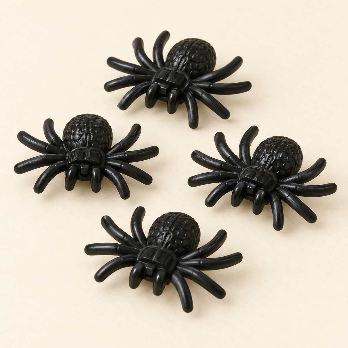 Black spider pieces — Halloween MOC Accessory Pack — 37 Pieces