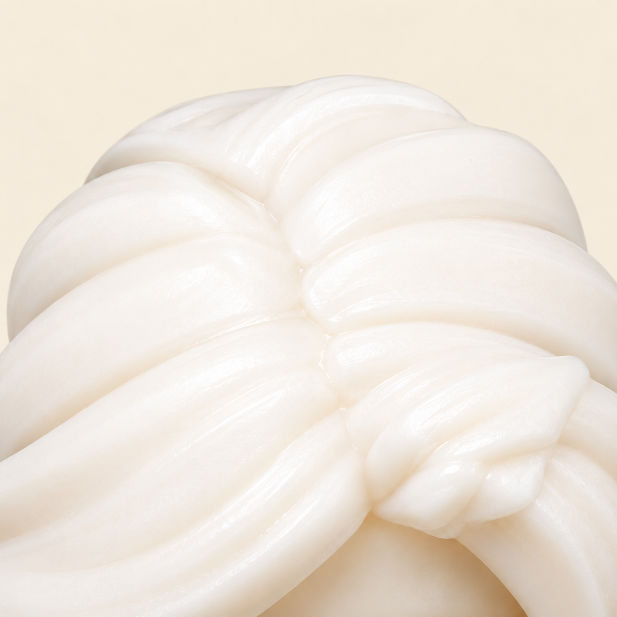 Sculpted white hair — Ivory Outfit Swordfighter MOC Minifigure