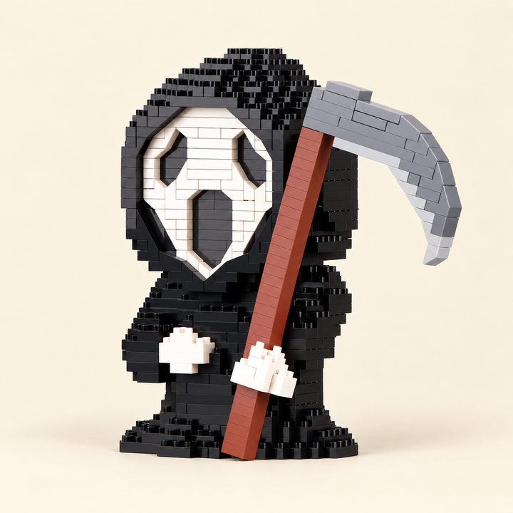 Hooded Reaper Halloween MOC Display Model