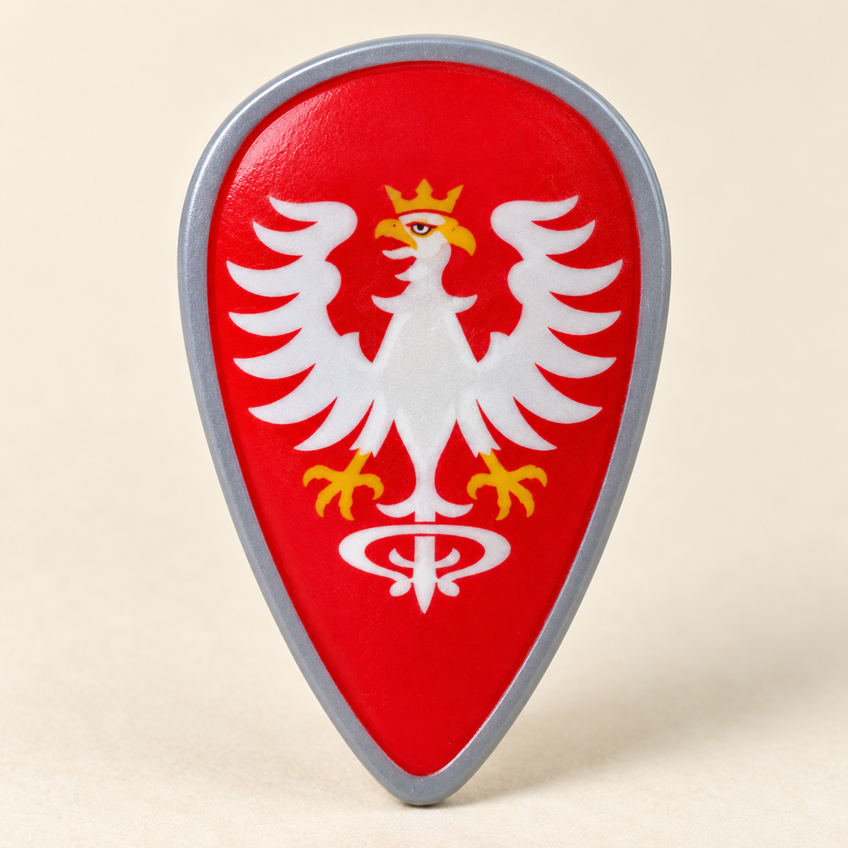 Red eagle-emblem shields — Red Eagle Knight MOC Minifigure Set — 12 Figures