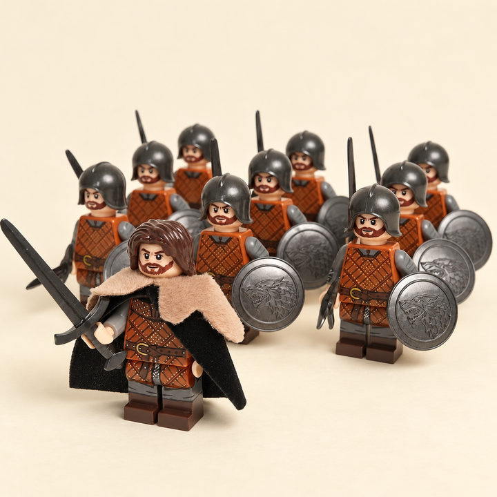Wolf Guard MOC Minifigure Army Set