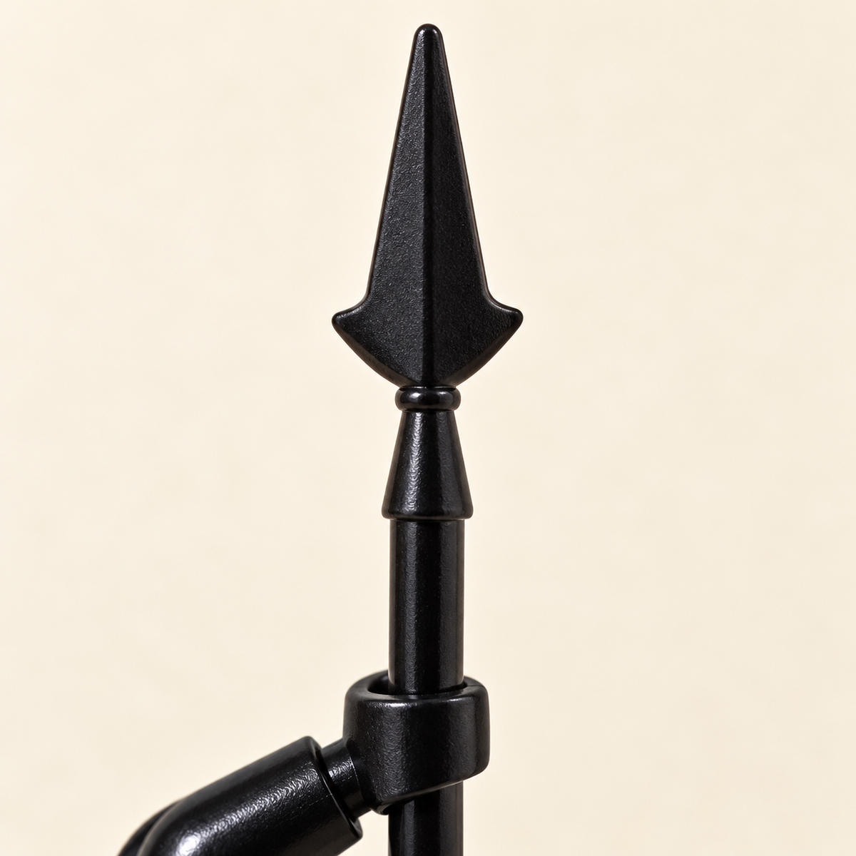 Miniature spear points — Black Spear Guard MOC Minifigure Set — 5 Figures